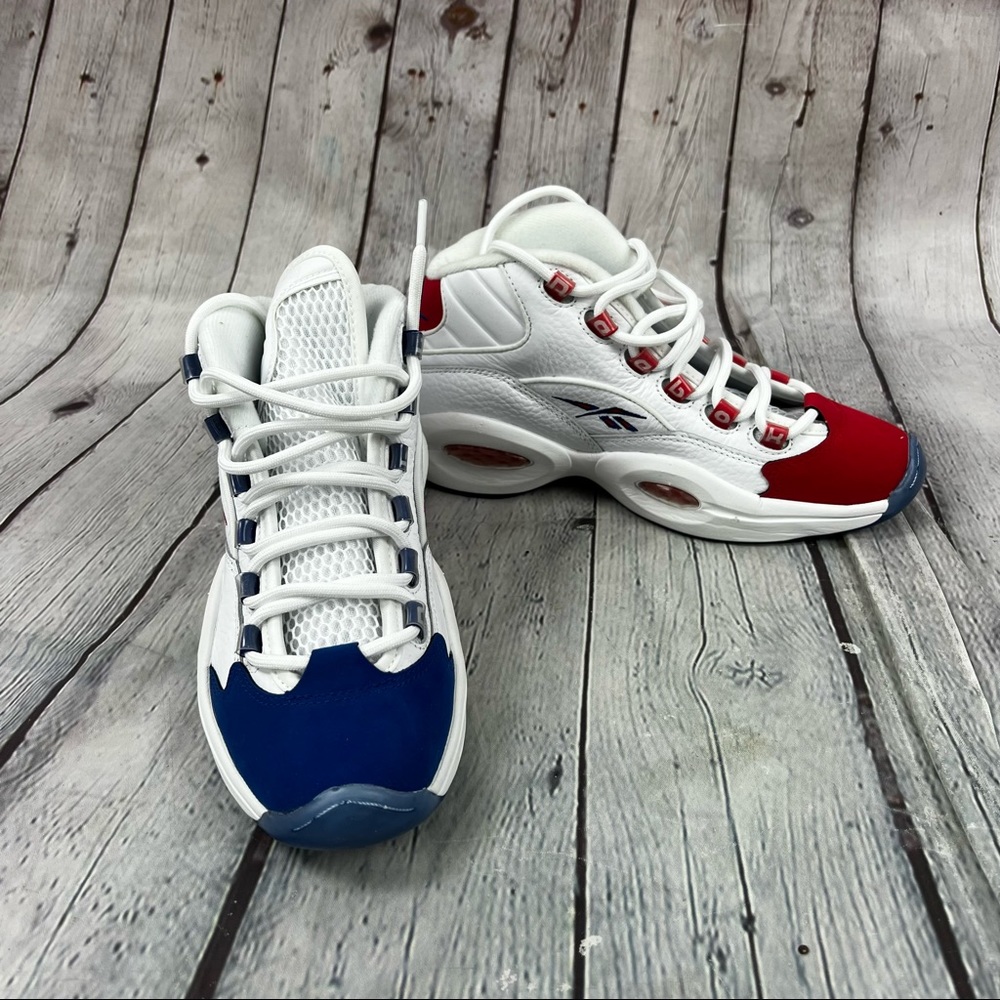 NWOB Reebok Question Mid Double across GS
